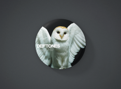 Deftones Метална значка бадж
