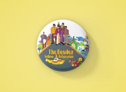 The Beatles Метална значка бадж