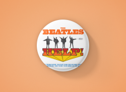 The Beatles Метална значка бадж