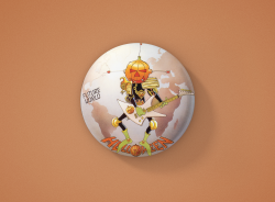 Helloween Метална значка бадж