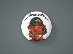 Metallica Метална значка бадж