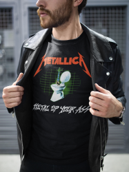 мъжка тениска Metallica