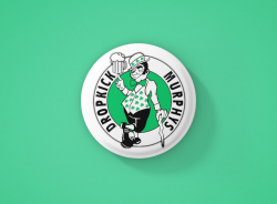 Dropkick Murphys метална значка бадж