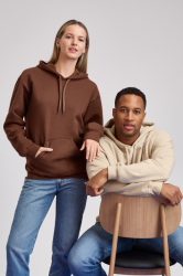 Щамповай сам Унисекс суичър с надпис щампа / принт