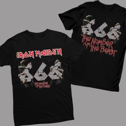 teniska Iron Maiden - 666