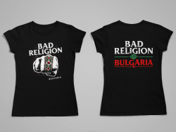 damska teniska na Bad Relgion Bulgarian edition