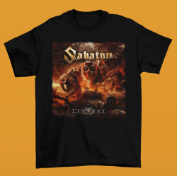 lice teniska Sabaton - World tour 