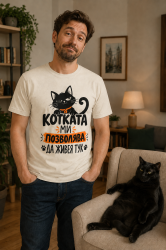 тениската  - Котката позволява