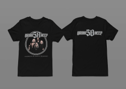 Uriah Heep - 50 години тениска