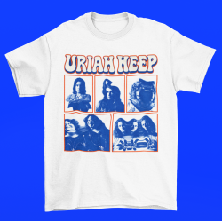 Uriah Heep - Retro hippie teniska flanelka