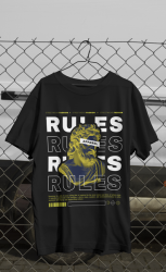 Oversized тениска • Rules