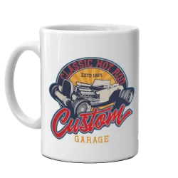Чаша с кола за кафе - Custom Garage