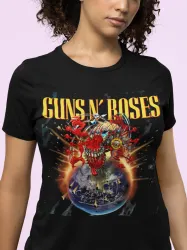 Дамска Тениска Guns n Roses 2025
