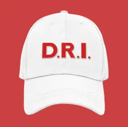 Dri шапка със закопчалка и козирка - метъл