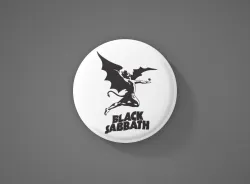 Black Sabbath Метална значка бадж
