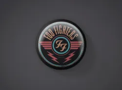 Foo Fighters Метална значка бадж