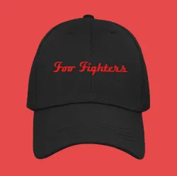 Foo Fighters шапка със закопчалка и козирка - метъл