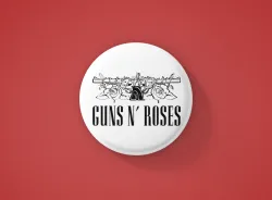 Guns n' Roses Метална значка бадж