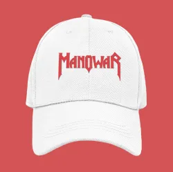 Manowar шапка със закопчалка и козирка - метъл