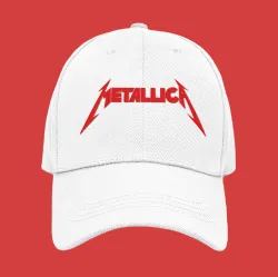 Metallica шапка със закопчалка и козирка - метъл