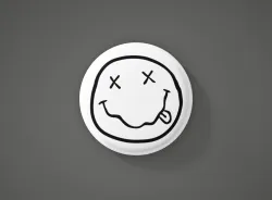 Nirvana Метална значка бадж