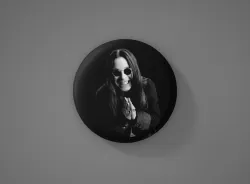 Ozzy Osbourne  Метална значка бадж