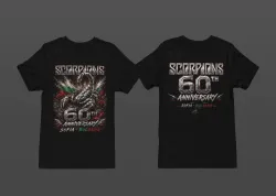 Scorpions 60th anniversary teniska