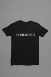 flanelka na Foreigner logo