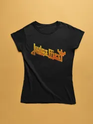 Judas Priest - Gold logo [ дамска ] teniska