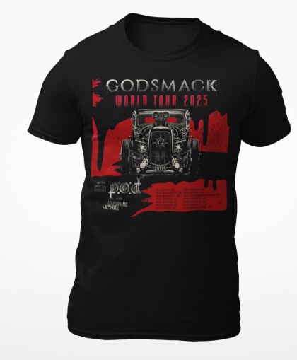 Тениска Godsmack - World Tour 2025