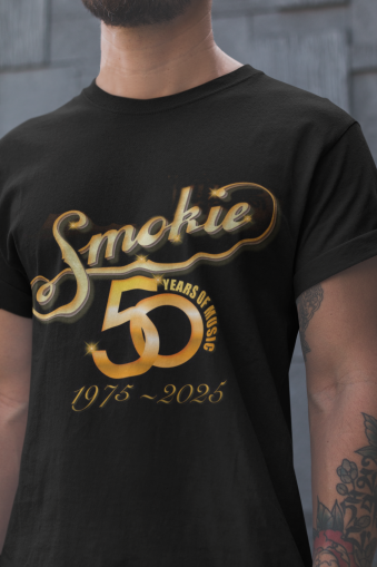Мъжка тениска - Smokie 50 years