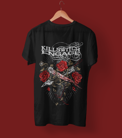 Мъжка тениска - Killswitch Engage - Roses