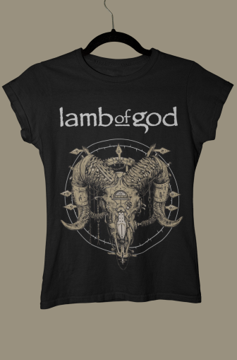 Дамска Тениска - Lamb Of God - Horns