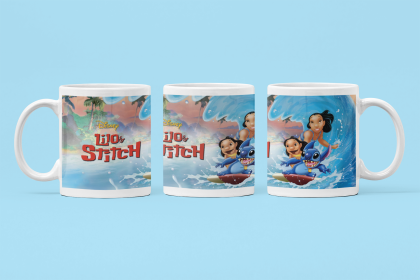 Чаша Лио и Стич - Сърф