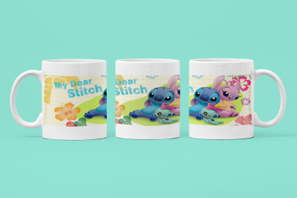 Чаша Лио и Стич - My Dear Stitch