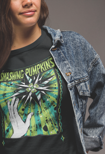 Дамска тениска The Smashing Pumpkins - Green