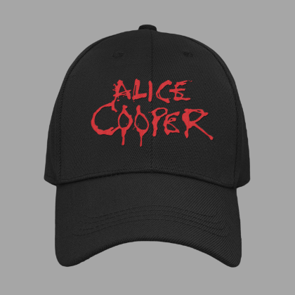 Alice Cooper шапка със закопчалка и козирка - метъл