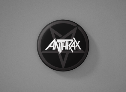 Anthrax Метална значка бадж