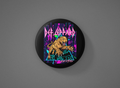 Def Leppard Метална значка бадж