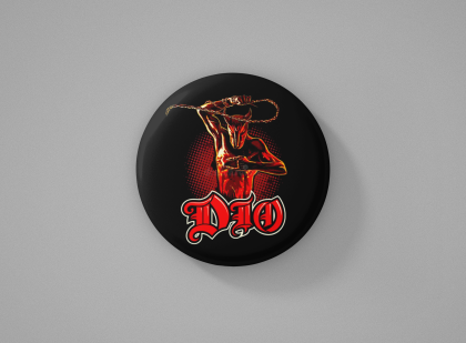 Dio Метална значка бадж