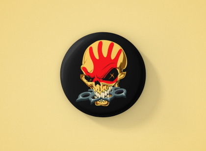 Five Finger Death Punch Метална значка бадж