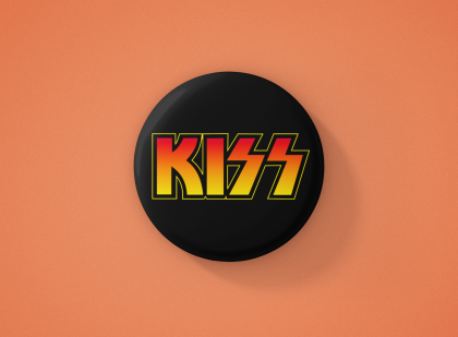 Kiss Метална значка бадж