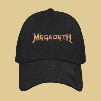 Megadeth шапка със закопчалка и козирка - метъл