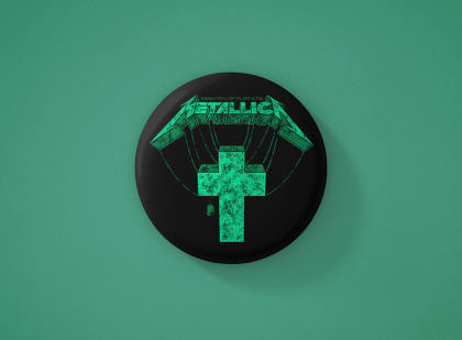 Metallica Метална значка бадж