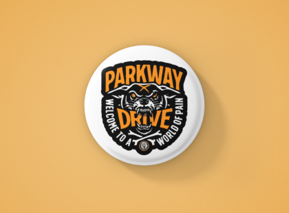 Parkway Drive Метална значка бадж