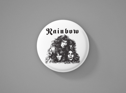 Rainbow Метална значка бадж