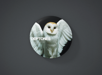 Deftones Метална значка бадж