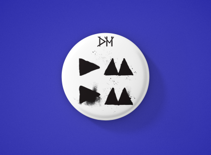 Depeche Mode Метална значка бадж