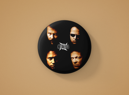 Metallica Метална значка бадж