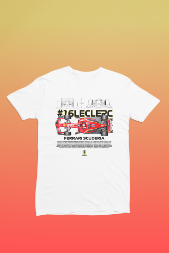teniska Charles Leclerc - Scuderia Ferrari Team